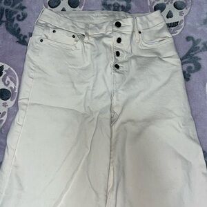 White Jean Time&Tru Size 6 High rise